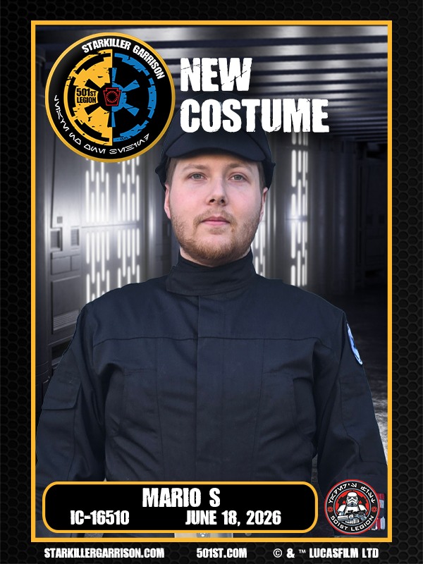 Time to get to the Bridge! Way to go Mario on your recent approval! 

#StarkillerGarrison #MTFBWY #trooping #official501st #501st #501stlegion #BadGuysDoingGood #starwarsfan