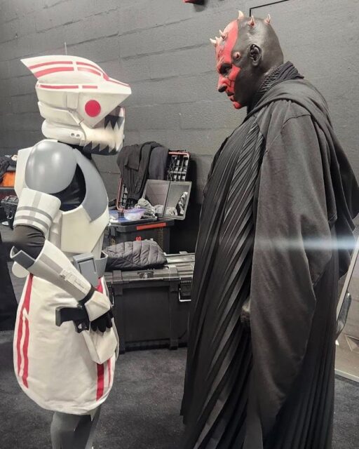 It seems that Sgt Hound has found a new teacher to expand his knowledge. The force can be useful in battle, and it seems maul is in  need of a new appreciate. 

Happy National Teachers Day!

Are you interested in building Maul or Sgt Hound? 
Reach out to us: starkillergarrison.com

#StarkillerGarrison #501stLegion #StarWarsCosplay #StarWarsCostuming #ThisIsTheWay #badguysdoinggood #StarWars #BadGirlsDoingGreat #MTFBWY #official501st #volunteersmakeadifference #SithLordDetachment  #clonetrooperdetachment