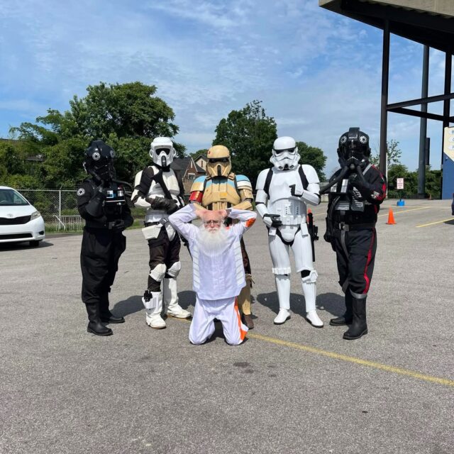 Outer Rim Event transmission incoming

One of our memember was at WV Special Olympics Summer Games Charleston, WV
along side @501stgarrisoncorellia  on June 6th and 7th
TB-99920 (Biker Scout)
SL-99920 (Darth Vader)

 #StarkillerGarrison #MTFBWY #trooping #official501st #volunteersmakeadifference #starwarsfan #starwars #BadGuysDoingGood #501stlegion #garrisoncorellia